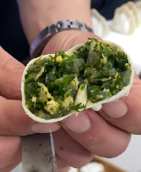 餃子機做出來餃子