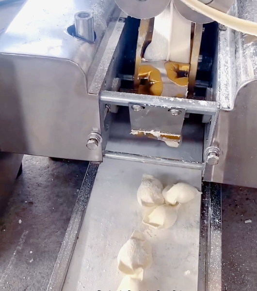 包子餃子一體機做出來的餃子