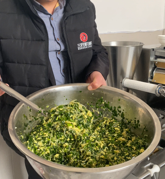 餃子機(jī)做不素餡？